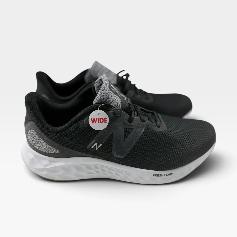 New Balance Fresh Foam Arishi v4 Running Shoes Mens 8 4E Wide Black MARISEK4 NEW
